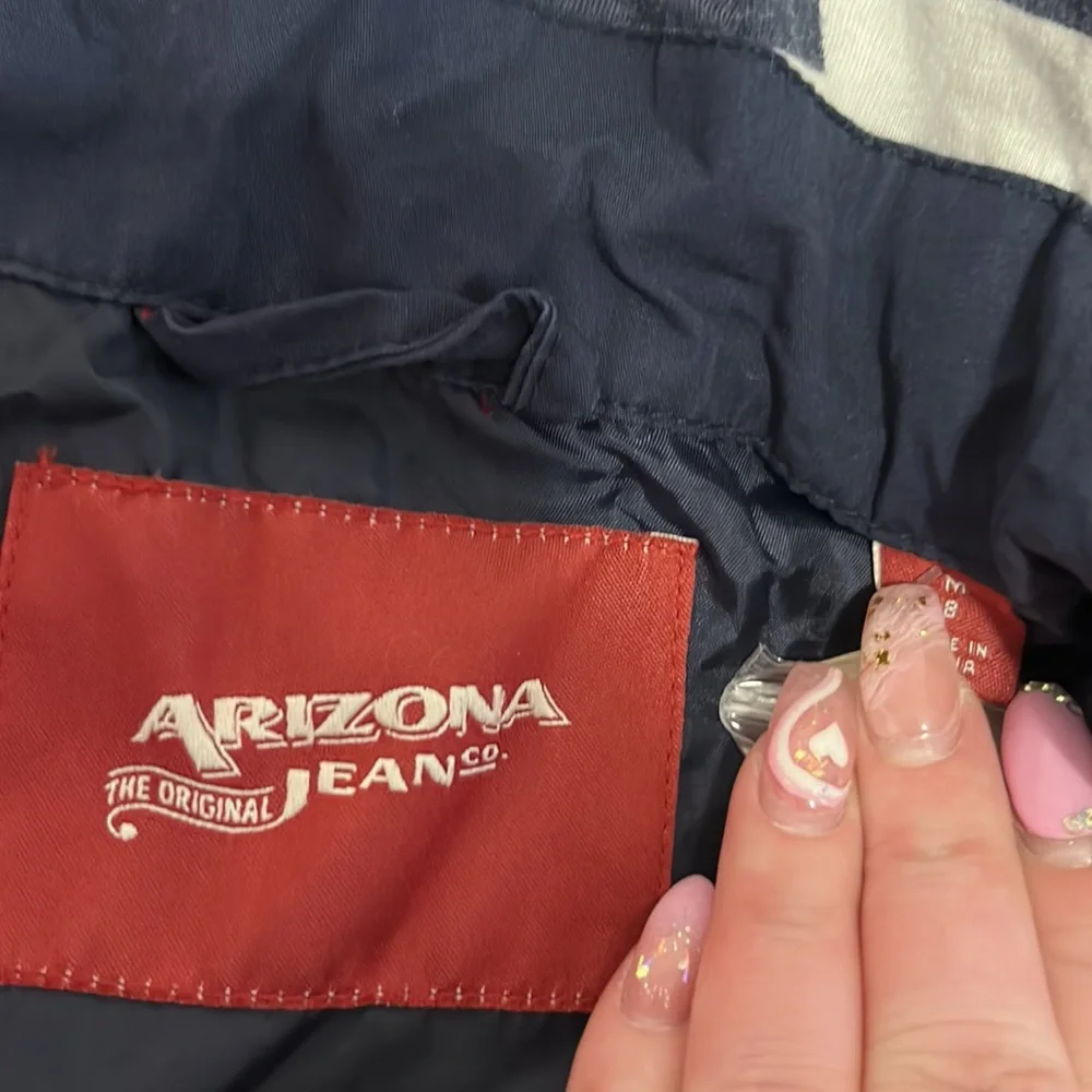 NWT Arizona jeans boy’s hooded jacket size M (8) - Picture 2 of 2